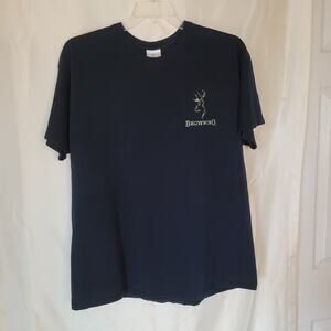 XL Browning Black T-Shirt with Deer Logo